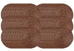 Ritzenhoff & Breker Sorella Platzmatte &oslash; 35 cm 48er Set Dunkelbraun