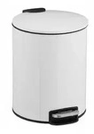 Relaxdays Kosmetikeimer, 5 Liter, Absenkautomatik, entnehmbarer Inneneimer, Bad