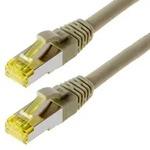 Helos Patchkabel S/FTP Cat 6a grau 30,0m