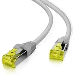 Helos Patchkabel S/FTP Cat 6a grau 7,5m
