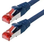 Helos Patchkabel S/FTP Cat 6 blau 1,5m