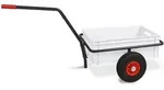 BRB Robuster Handwagen in anthrazit, belastbar bis zu 200 kg, mit 24 cm hohem...