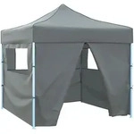 vidaXL Party-Zelt 291 x 291 x 315 cm Anthrazit Oxford-Stoff