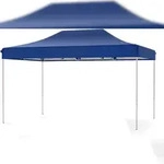 COSTWAY 3x4,5m Faltpavillon, Pop Up Pavillon H&ouml;henverstellbar mit...