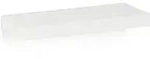 Relaxdays Wandregal, 3er Set, BxT: 38 x 15 cm, Dekoregal Wand, MDF, modernes Design,