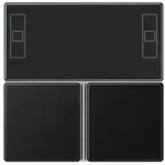 Jung KNX-Tastensatz A 4093 TSA SWM A4093TSASWM