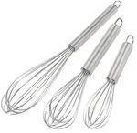 Westmark Schneebesenset, 3tlg. 17, 23, 28 cm,1 x 12502211 Schneebesen, 17 cm,1 x