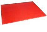 Hygiplas LDPE Schneidebrett rot 60x45x1cm