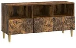 vidaXL TV-Schr&auml;nk 102 x 34,5 x 50 cm Ger&auml;ucherte Eiche Holzwerkstoff