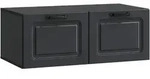 vidaXL Wandmontierter TV-Schrank Schwarz 78,5 x 41 x 30 cm