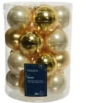 Christmas Decorations 20 Weihnachtskugeln 6cm Glas Christbaumkugeln...