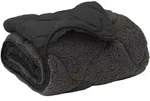 vidaXL Sommerdecke Anthrazit 200 x 220 cm Mikrofaser und Teddy-Fleece