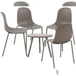 CLP 4er Sitzgruppe Mindin taupe