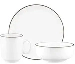 Seltmann Weiden Sento Home Pure Lines Fr&uuml;hst&uuml;cks-Set 18-teilig - Chocolate Brown