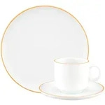 Seltmann Weiden Sento Home Pure Lines Kaffeeservice 18-teilig - Mango Orange