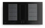 Klarstein ChefFusion Induktionskochfeld mit Dunstabzug | 4 Kochzonen | 7200 W |...