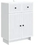 vidaXL Sideboard Wei&szlig; 66 x 34,5 x 90 cm Holzwerkstoff