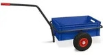 BRB Robuster Handwagen in anthrazit, belastbar bis zu 200 kg, mit 24 cm hohem...