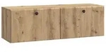 vidaXL Wandmontierter TV-Schrank 98 x 31 x 30 cm Artisan-Eiche