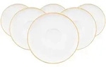 Seltmann Weiden Sento Home Pure Lines Kombiuntertasse &oslash; 16,2 cm 6er Set - Mango
