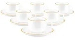 Seltmann Weiden Sento Home Pure Lines Espressotasse mit Untertasse 80 ml 6er Set -
