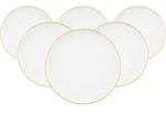 Seltmann Weiden Sento Home Pure Lines Speiseteller &oslash; 27,6 cm 6er Set - Mango Orange