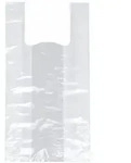 PAPSTAR 2000 Hemdchen-Tragetaschen, HDPE 48 cm x 22 cm x 12 cm transparent