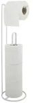 MSV Toilettenpapierhalter Stehend BxHxT: 15x54x15cm freistehender...