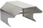 Proregal M&auml;hroboter-Garage | HxBxT 41x60x70cm | Metall | Edelstahl | Dach...