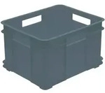 Keeeper - Transportbox Polypropylen 28L Grau 43x35x24 cm - Kollektion Eco Bruno