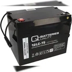 Q-Batteries 12LC-75 12 V 77 Ah AGM Deep-Cycle-Akku