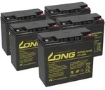 5x Kung Long WP22-12NE AGM-Akkus 12V 22Ah M6 (60V) - f&uuml;r SXT Raptor 1200