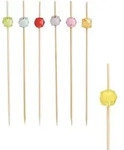 Papstar Fingerfood - Spie&szlig;e 12 cm farbig sortiert "Square", 15 x 40 St&uuml;ck