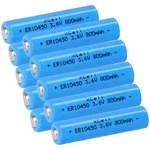 10x XCell Lithium 3,6V Batterie ER10450 AAA - Zelle