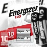 18 St&uuml;ck CR123A Energizer Batterie Photo Lithium CR123 A z.b. f&uuml;r