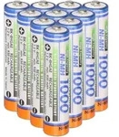 10x Panasonic Micro Akku BK-4HGAE/BF1 Ni-MH 1,2V 1000mAh lose