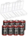 XCell 8x Kraftmax Lithium 3,6V Batterie LS14250 1/2 AA - Zelle ER14250 Li-SOCl2 + Box