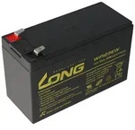 Kung Long WP1236W 12Volt 36W Blei Akku mit 9Ah, 6,3mm Faston Steckkontakt Tab...