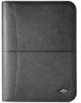 WEDO 58 6001 - A4 - Leder - Schwarz - 2 Taschen - Visitenkarte - Papier - 275 mm