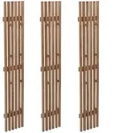 MCA 3er-Set Garderobenpaneel HWC-P56, Wandgarderobe Garderobenleiste...