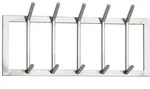 KADIMA DESIGN Wandgarderobe Metall Silber 65x30x10 cm Design Flurgarderobe...