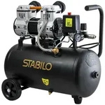 STABILO Kompressor Silent 8 bar mit 24 l Kessel und 1,1 kW Schallged&auml;mmt