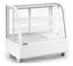 Royal Catering K&uuml;hlvitrine - 100 L - - 3 Ebenen - wei&szlig;