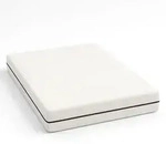THE WHITE STONE Doppelmatratze 160x190 Schaum H14cm Orthop&auml;disch Bezug