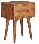 KADIMA DESIGN Nachtkonsole 47 x 66 x 36 cm WL5.578 Sheesham Nachttisch...