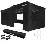 TecTake GmbH tectake Faltpavillon Viola 3x6m, Aluminium, 6 Seitenteile 600 x 300 x