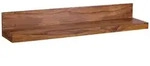 KADIMA DESIGN Wandregal MUMBAI Massiv-Holz Sheesham Holzregal 110 cm...