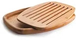 Lacor - 60491 - Ovale Brot Schneidebrett Bambu 40X27X3Cm
