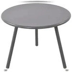 CLP Outdoor Couchtisch Minot Kunststoff HBT: 45x60x60 cm dunkelgrau