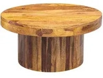 KADIMA DESIGN Couchtisch 60x30x60 cm Sheesham Massivholz Sofatisch, Design